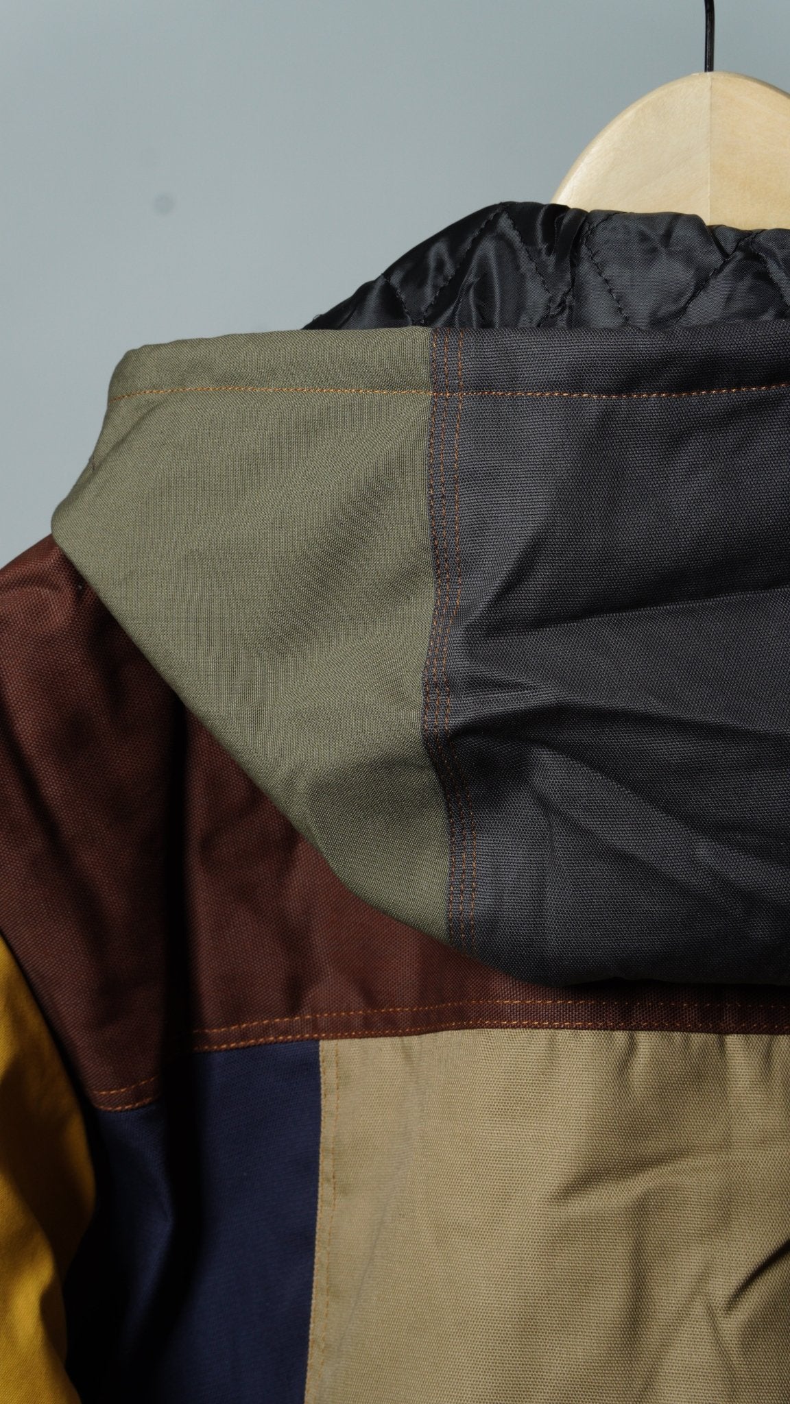 Workwear Colorblock Hooded Jacket Size 2XL - The Hellebore Shop