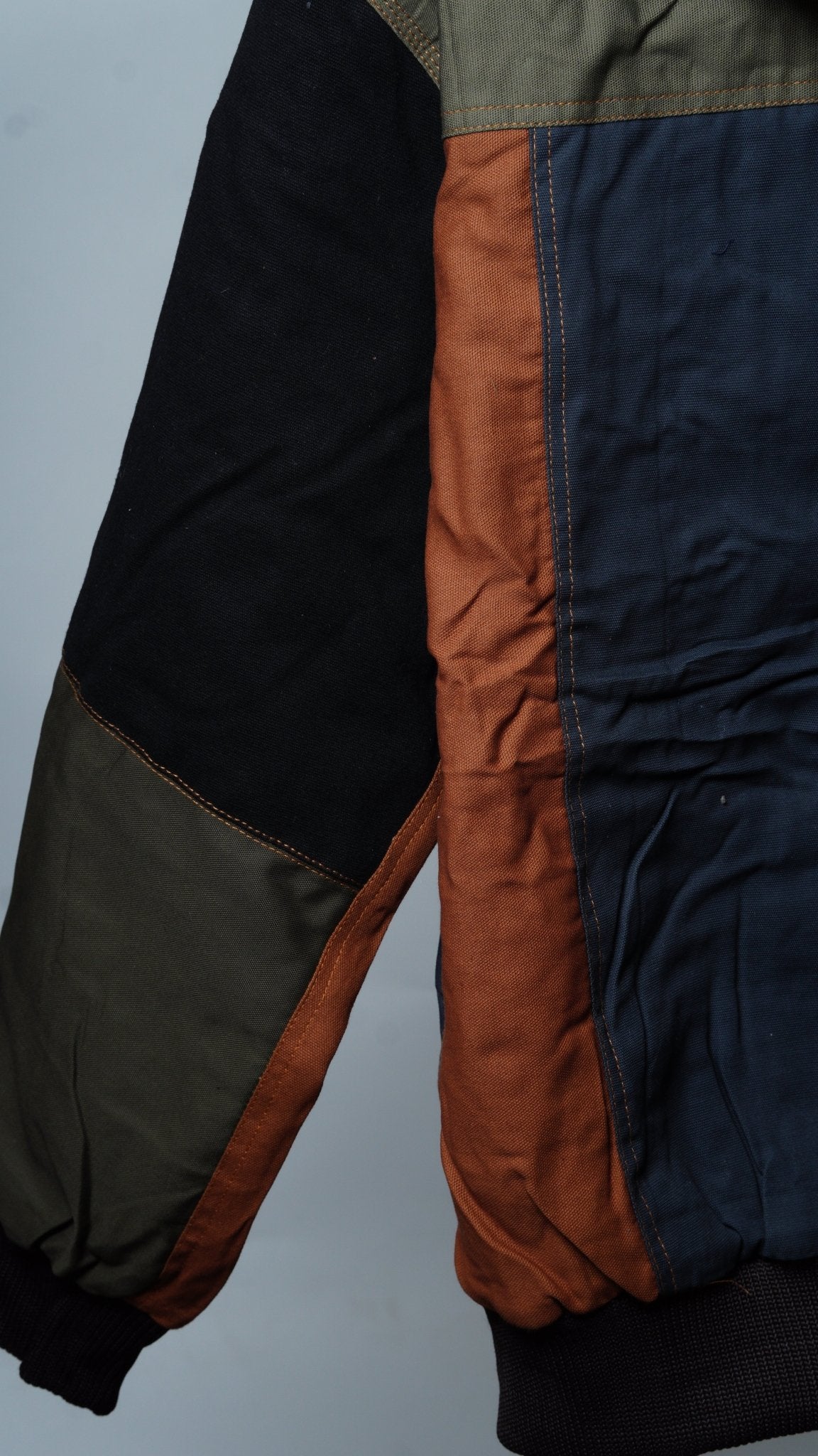 Workwear Colorblock Hooded Jacket Size L - The Hellebore Shop