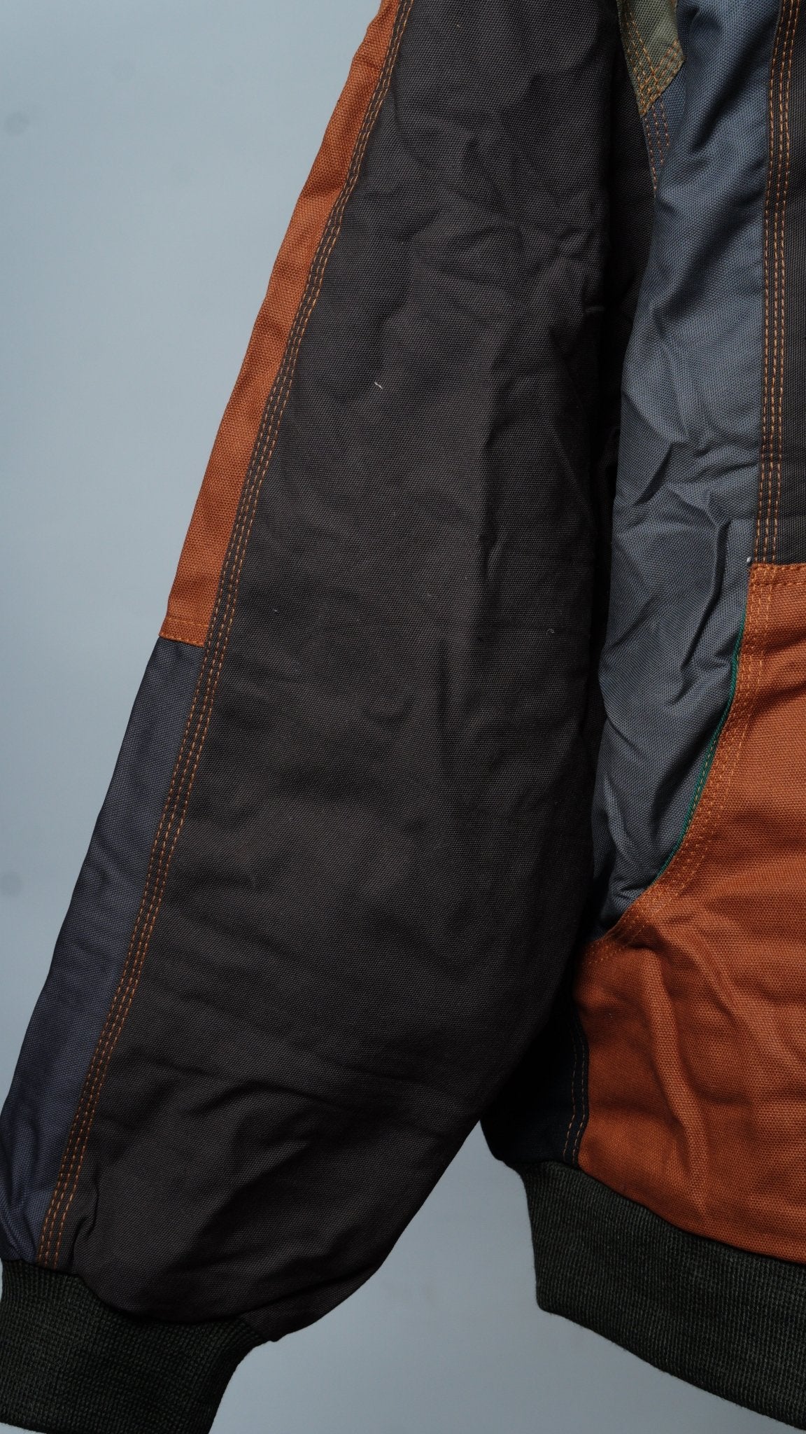 Workwear Colorblock Hooded Jacket Size L - The Hellebore Shop