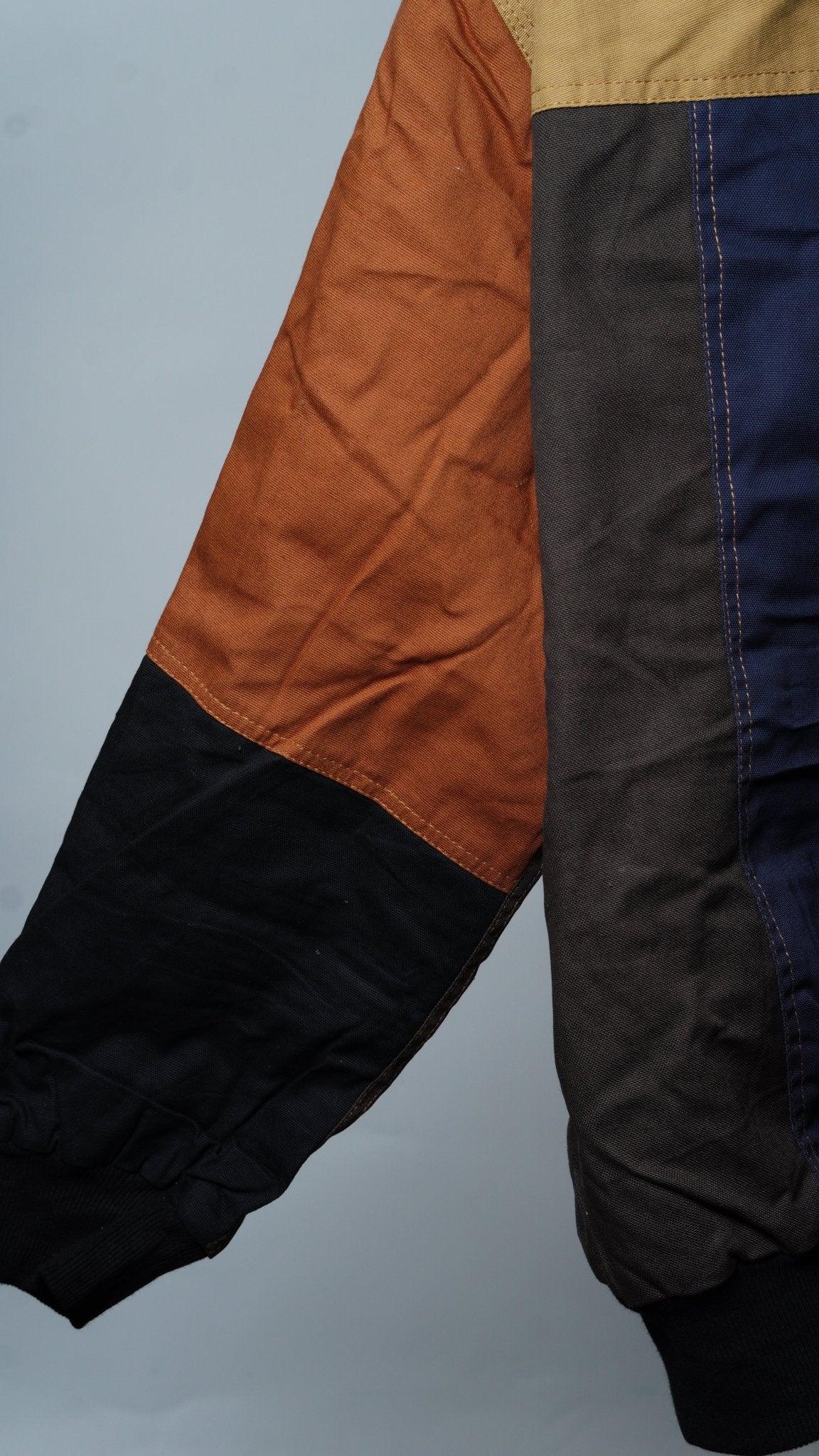 Workwear Colorblock Hooded Jacket Size M - The Hellebore Shop