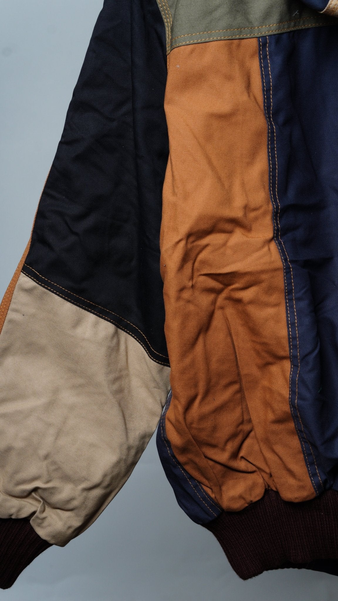 Workwear Colorblock Hooded Jacket Size M - The Hellebore Shop