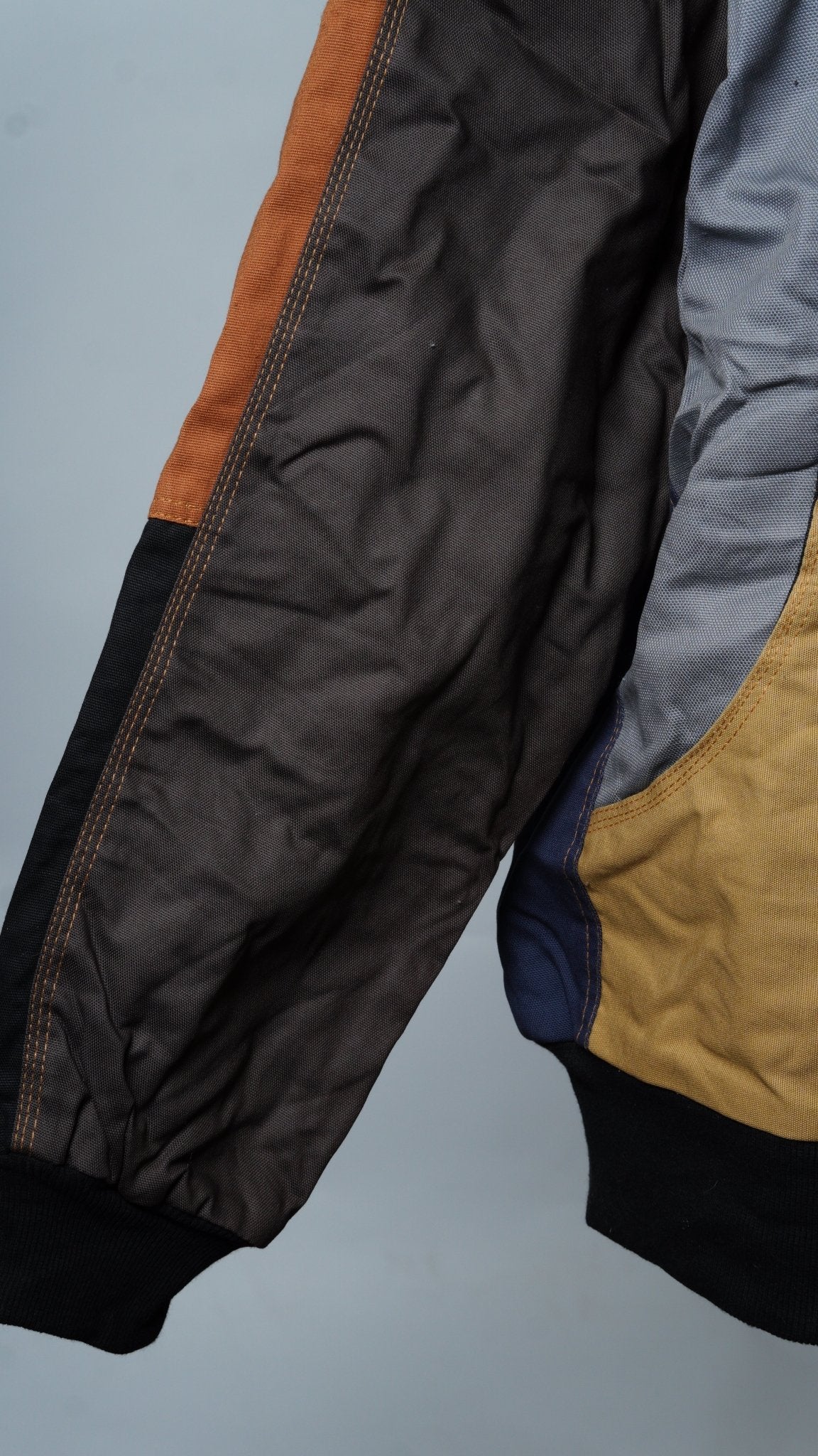 Workwear Colorblock Hooded Jacket Size M - The Hellebore Shop