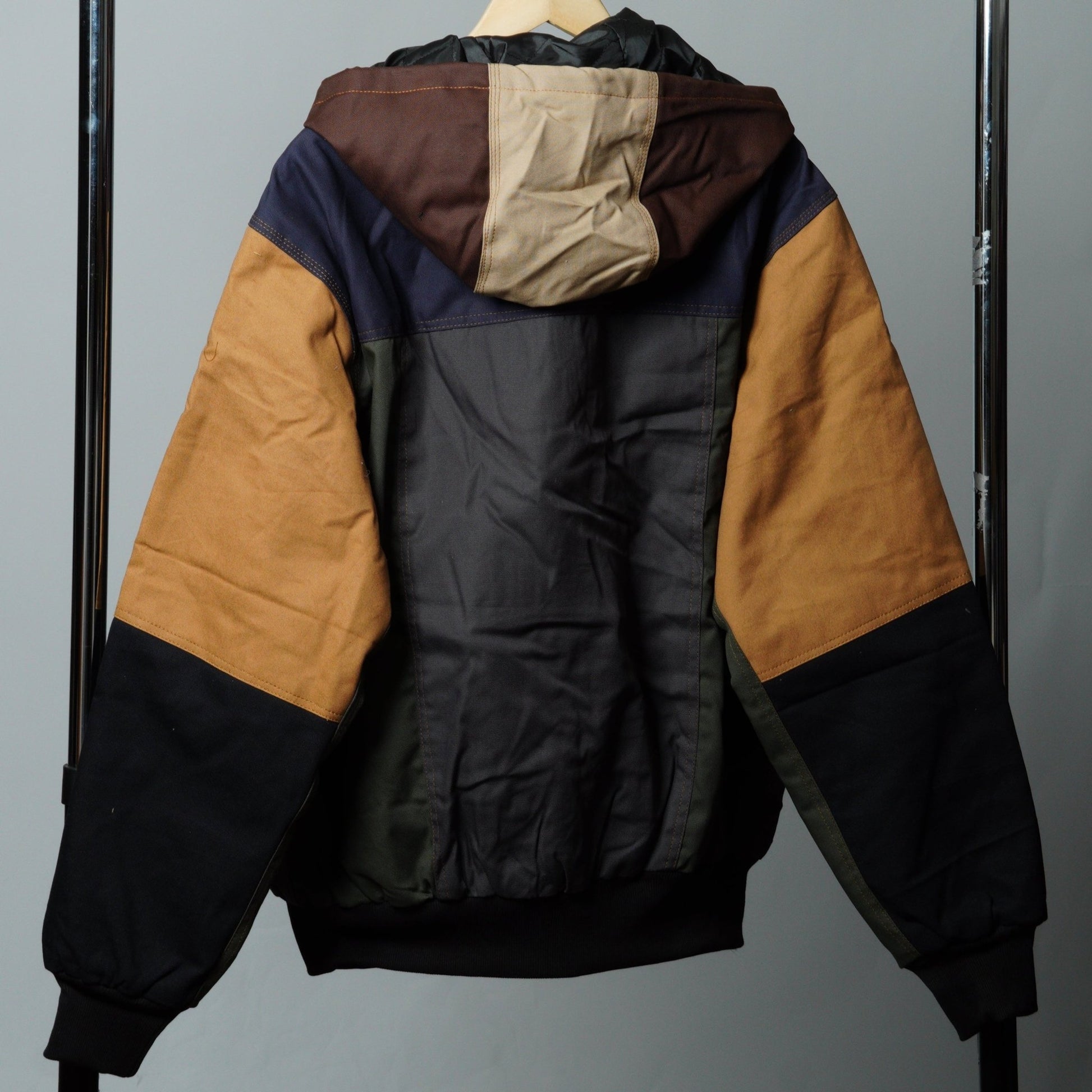 Workwear Colorblock Hooded Jacket Size XL - The Hellebore Shop