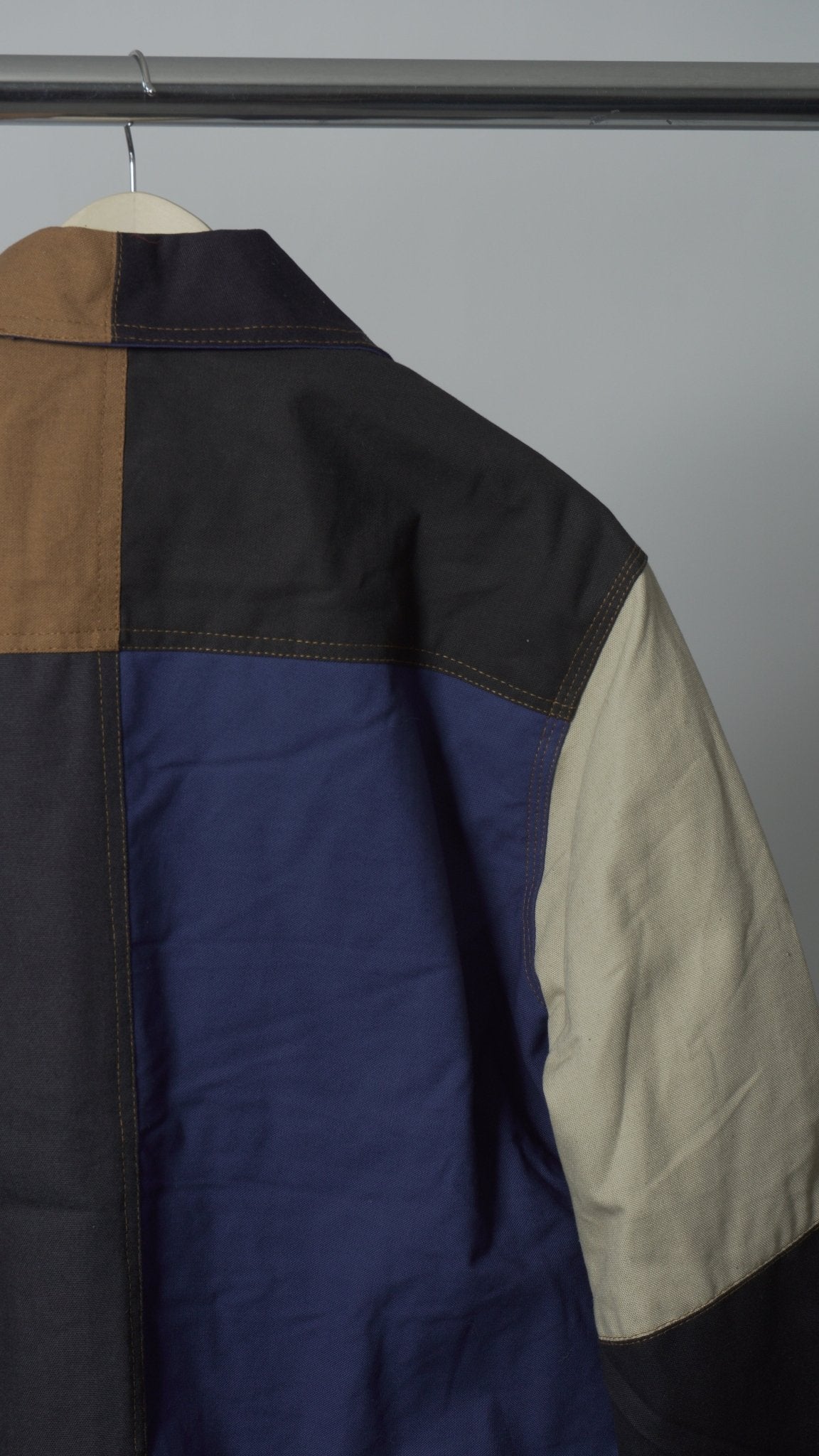 Workwear Colorblock Jacket Size L - The Hellebore Shop