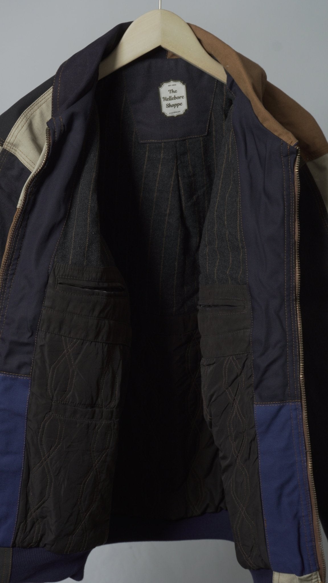 Workwear Colorblock Jacket Size L - The Hellebore Shop
