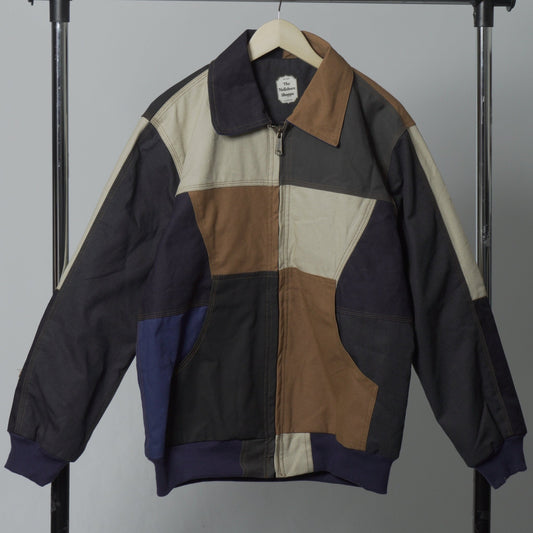 Workwear Colorblock Jacket Size L - The Hellebore Shop