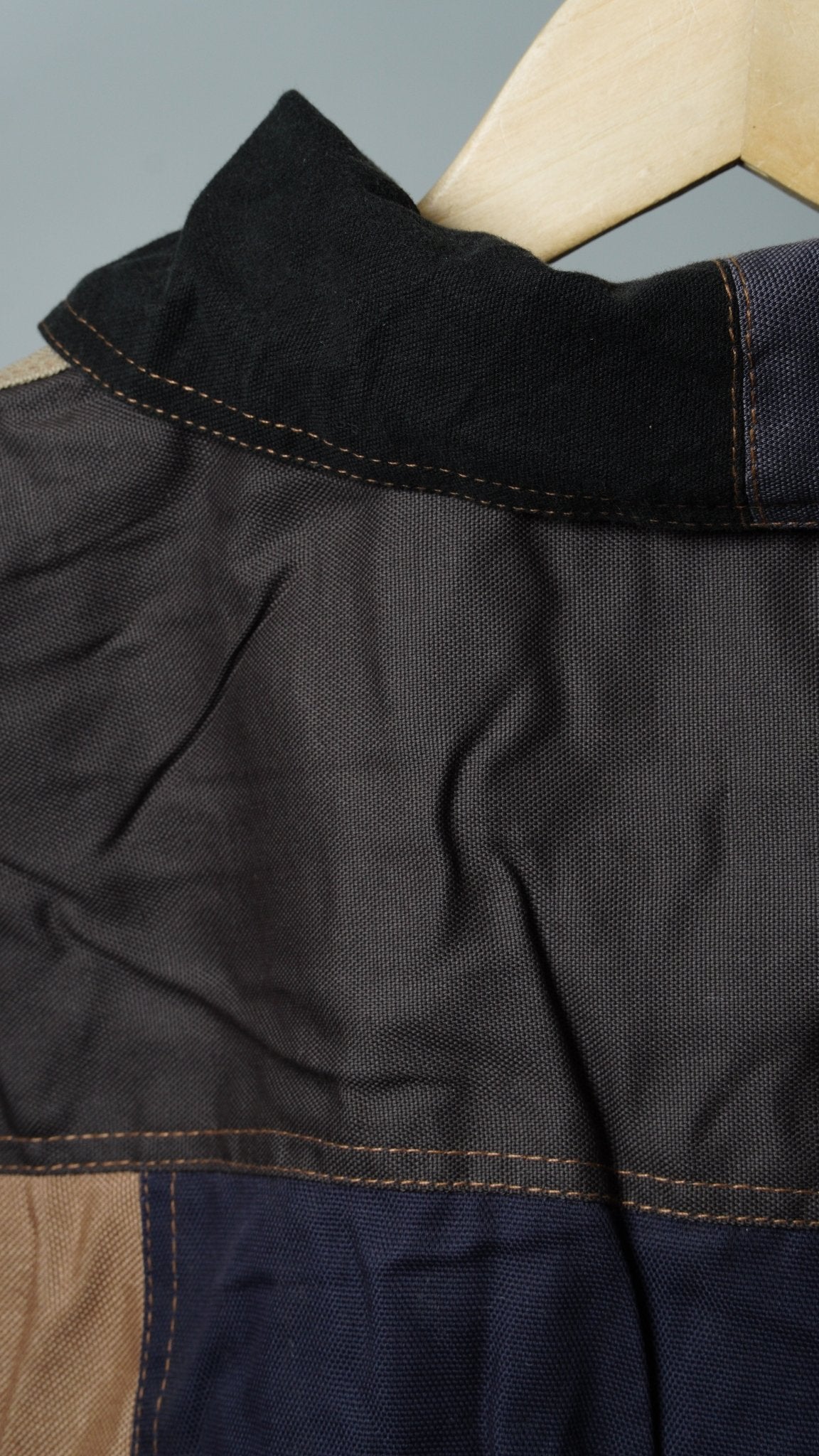 Workwear Colorblock Patch Pocket Jacket Size M - The Hellebore Shop