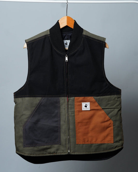 Workwear Colorblock Vest Size L - The Hellebore Shop