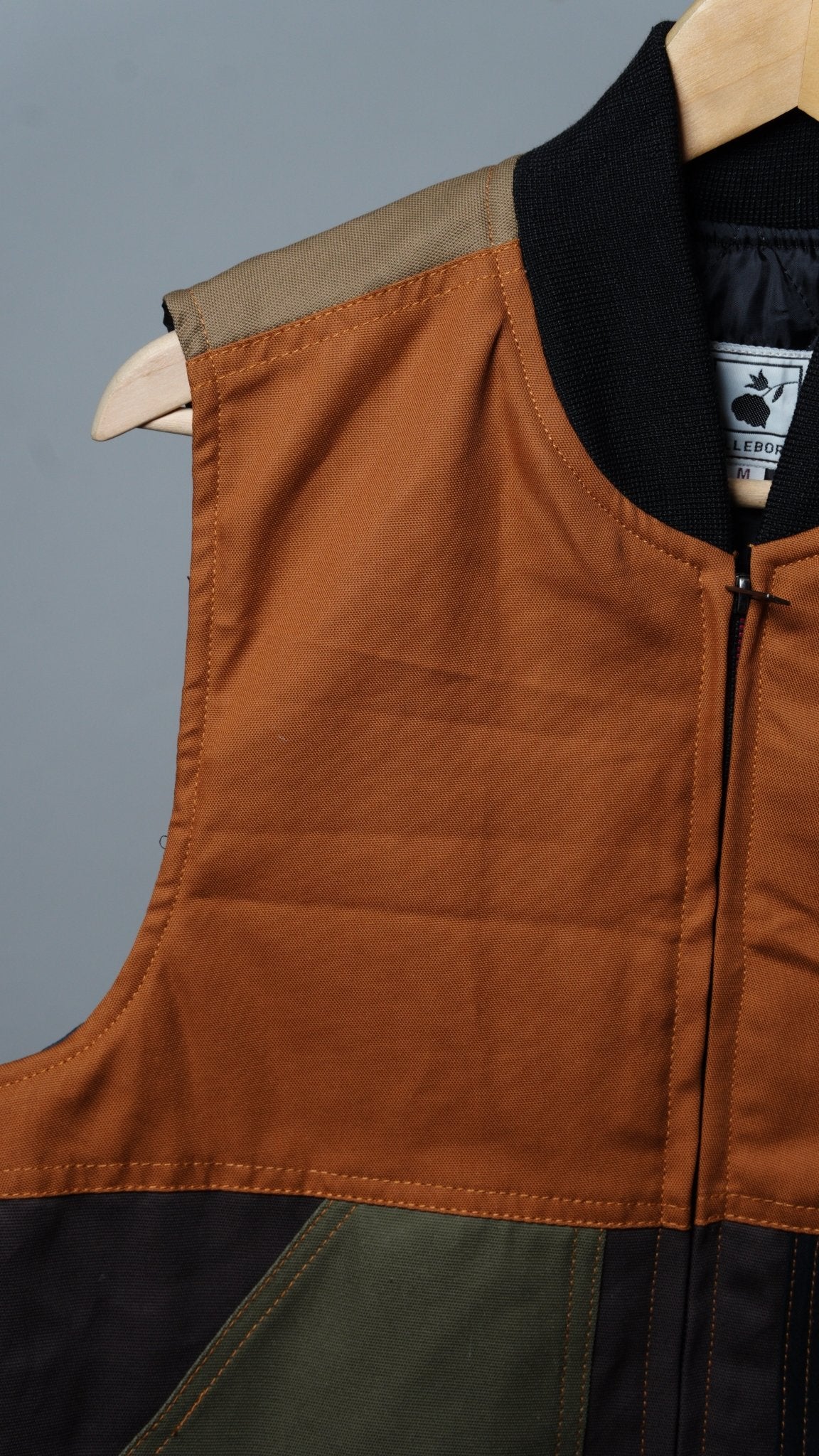 Workwear Colorblock Vest Size M - The Hellebore Shop