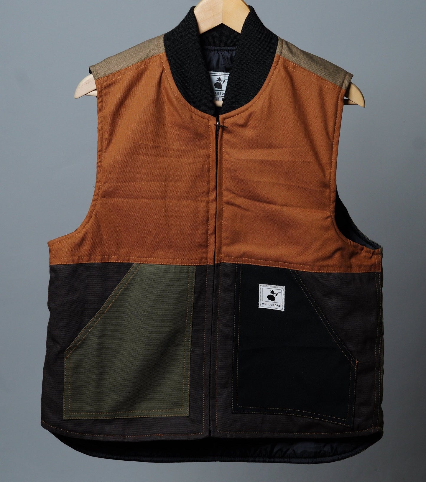 Workwear Colorblock Vest Size M - The Hellebore Shop